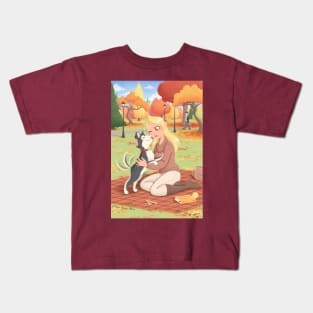 Autumn picnic Kids T-Shirt